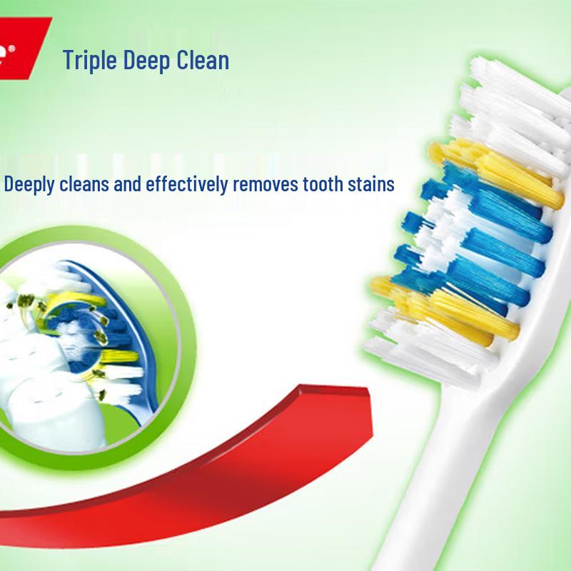 Colgate Зубная щетка Triple Deep Clean для ухода за деснами