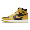 Детские кроссовки Air 1 Retro High OG GS Pollen Желтый Черный Белый 575441-701