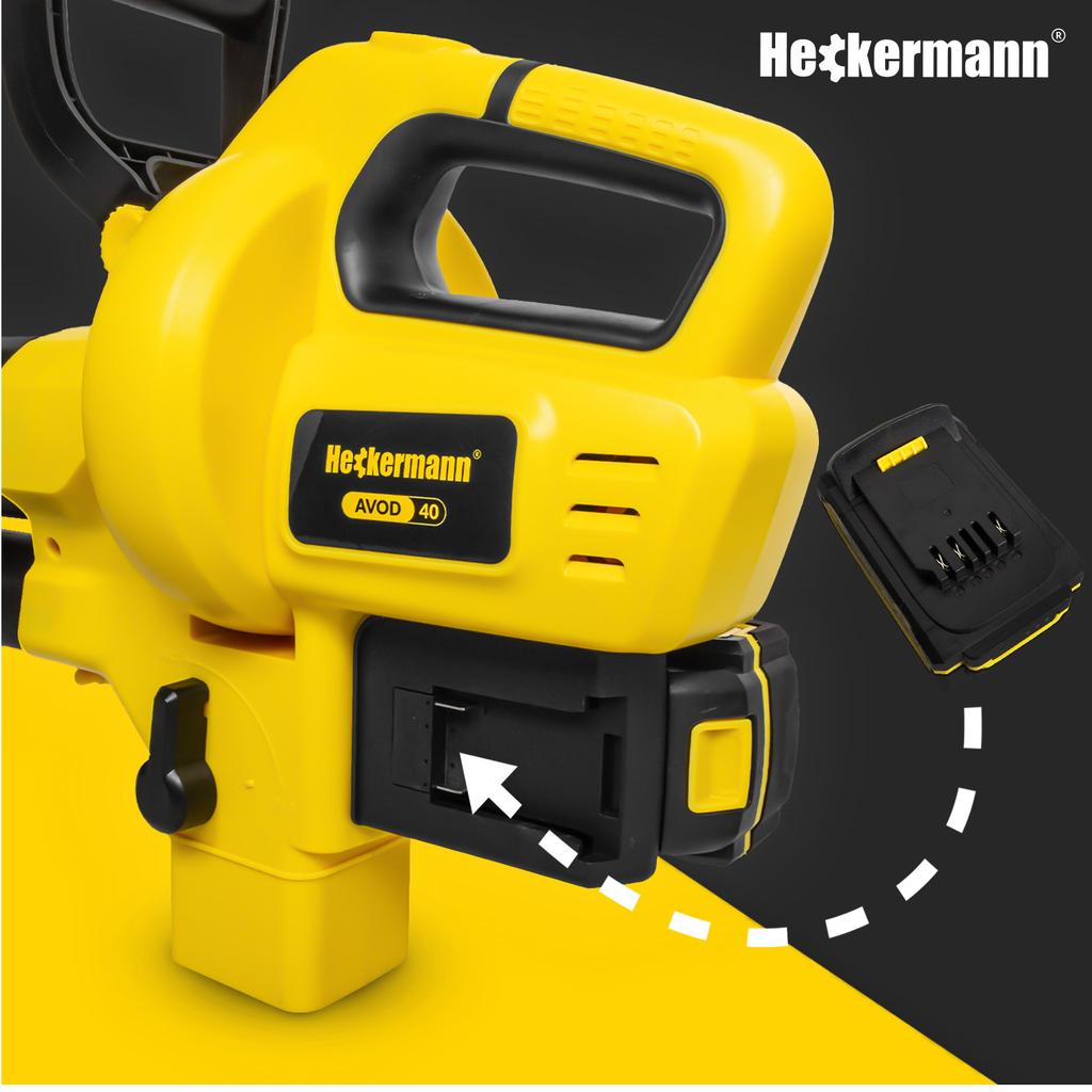 Heckermann Select AVDM40 Cordless Garden Vacuum Cleaner