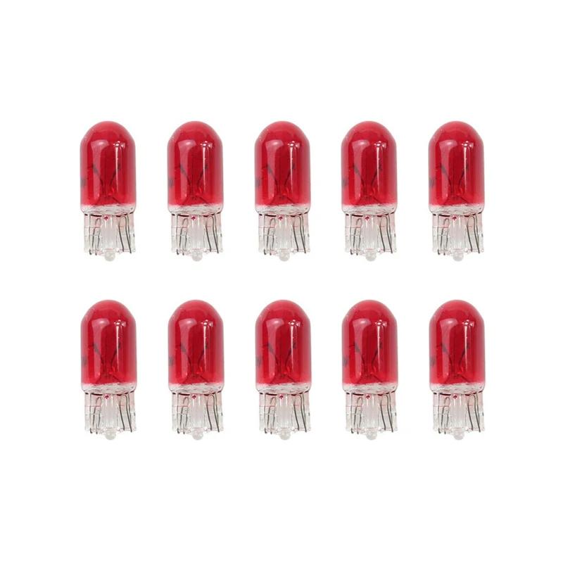 10/20 шт. Автомобильные T10 галогенные 3 Вт 194 158 клинья 12 В автомобильные лампы белые лампочки приборная лампа для чтения габаритные фонари аксессуары