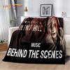 Мягкое плюшевое одеяло с фильмами ужасов Silent Hill, фланелевое одеяло для гостиной, спальни, кровати, дивана, чехол для пикника