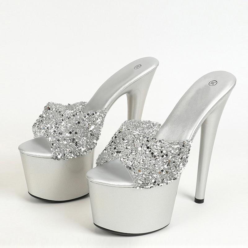 Liyke черные красные туфли на высоком каблуке и платформе женские летние модные прозрачные босоножки из ПВХ с блестками сексуальные туфли для стриптиза с открытым носком