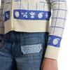Polo Ralph Lauren Классический клетчатый хлопковый кардиган на пуговицах с V-образным вырезом, с длинным рукавом, детский свитер 313A11247-001