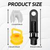 5PCS Transmission Shifter Linkage Cable Bushing Repair Kit, Shifter Bushing Replaces# 14104 15276979 52855956AG Compatible with Chevy Silverado 1500