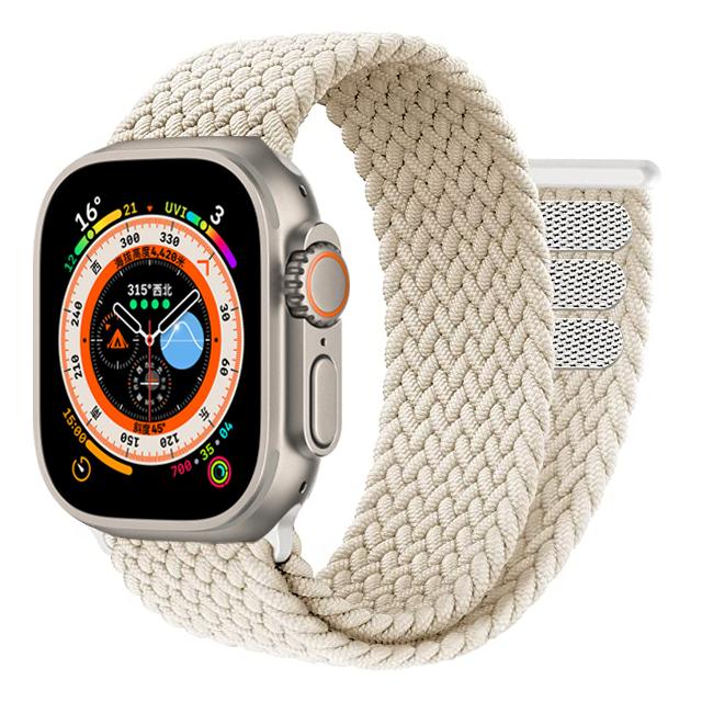 Braided solo loop Strap For Apple Watch band 44mm 40mm 45mm 41mm 49mm 38 42mm Bracelet correa iWatch series 3 SE 6 7 8 ultra 2 9