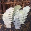 1Pc Nature Jade Comb Massage Spa Acupuncture Head Treatment Gua Sha Board