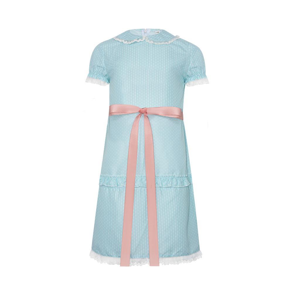 The Shining Twin Girls Cosplay Costume Anime Style Halloween Roleplay Outfit