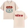 MGK Lost XX Americana 2026 Мужская летняя футболка с графическим принтом Повседневная ретро Супер хлопковая футболка Модная одежда Футболка Y2k