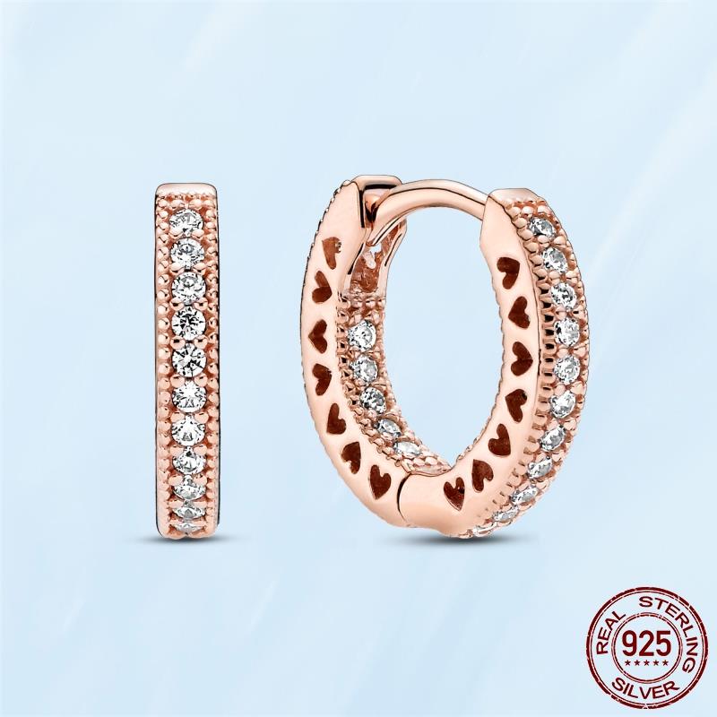 Настоящие оригинальные серьги-гвоздики из стерлингового серебра 925 пробы с цветком маргаритки и перьями в форме сердца, подходят женщинам, модные ювелирные изделия, подарок на помолвку