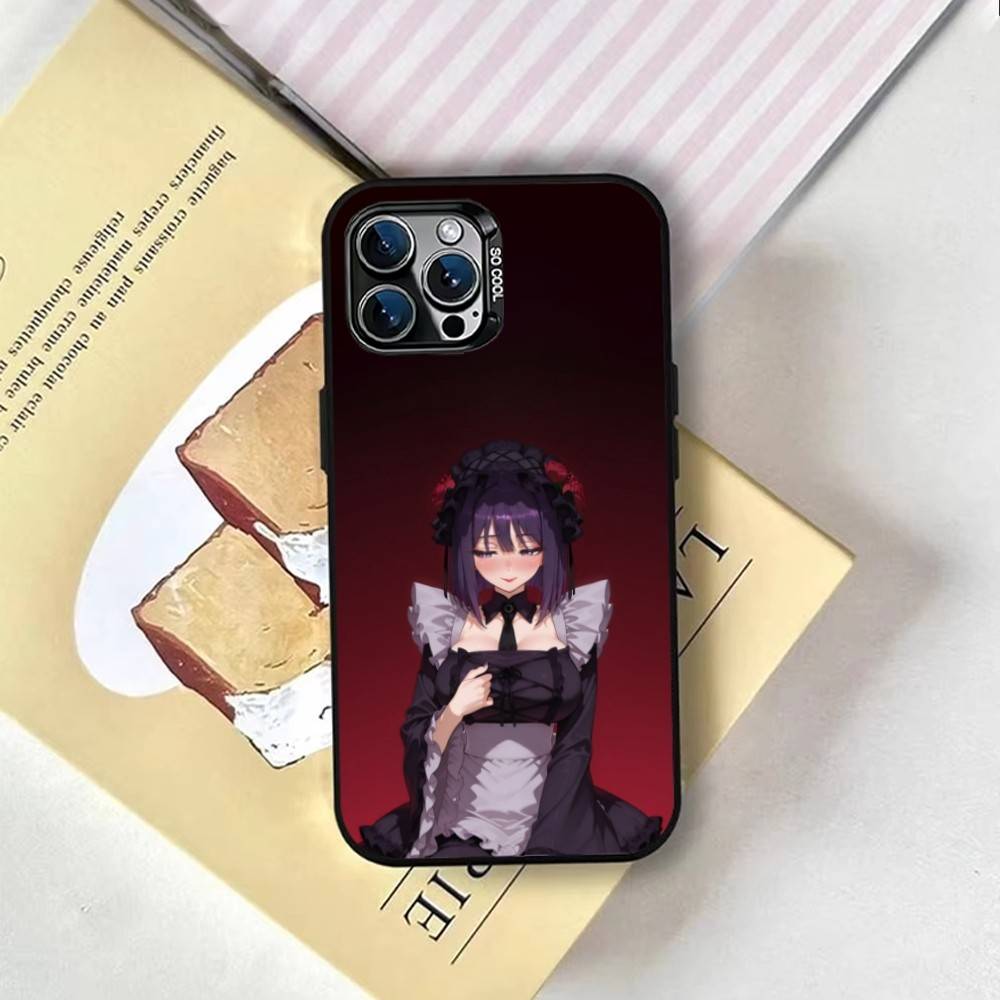 Чехол для телефона Shizuku Kuroe Marin Kitagawa Для iPhone 17,16,15,14,13,12,11 Plus,Pro Max,XS,Цветной Серебряный Покрытый Внутренний Чехол