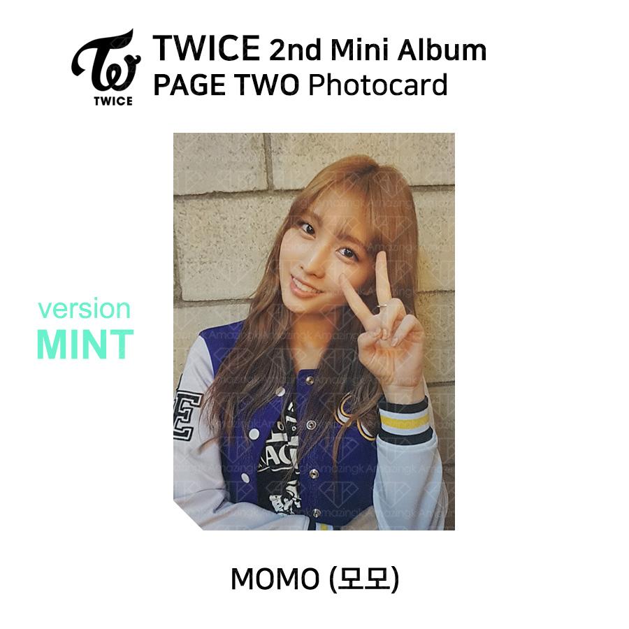 Twice 2-й мини-альбом СТРАНИЦА ВТОРАЯ Фотокарточка НОЯТНАЯ Версия