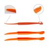 4Pcs Handheld Orange Peeler Tools Hassle-free Citrus Peel Cutter Easy Fruit Slicer Lemon Peel Remover Kitchen Gadgets