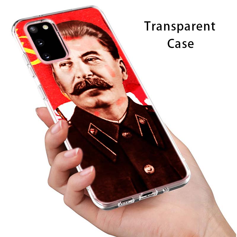 Мягкий чехол для телефона «Сталин Советский Союз» для Samsung Galaxy S22 Pro S21 S20 FE Ultra S10 S10E Lite S9 S8 Plus S7 S6 Edge