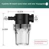 Garden Hose Sediment Filter: Pre-Pipe Car Wash & Water Purifier