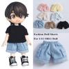 Fashion Dolls Wear Shorts Casual Wear Handmade Doll Shorts Mini Jeans Shorts  1/12 BJD Dolls