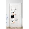 Cute Cats Door Wall Kids Room Sticker