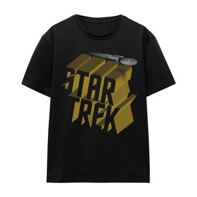 STAR TREK Футболка унисекс для взрослых с 3D-логотипом
