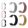 Metal Strap For Redmi Wacth 4 Band With Protector Case Screen Soft TPU Replacement Milanese Magnetic Loop Redmi 4 Xiaomi Mi Band 8 Pro Becaselet