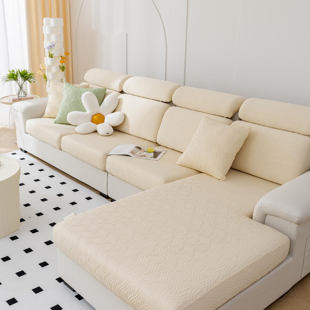 Waterproof Fresh Cool Feeling Ice Silk Sofa Cover Summer Universal Universal Stretch Full Wrap Sofaasa Non-slip Cushion