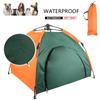 Morse Dog House Tent Cat Bed Pet Cushion Waterproof Automatic Camping Tent Light Weight Cat Kennel Shelter Outdoor Indoor Dog House