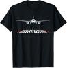 Pilot Aviation Airplane Airport Runway Aircraft Landing Gift Unisex T-Shirt