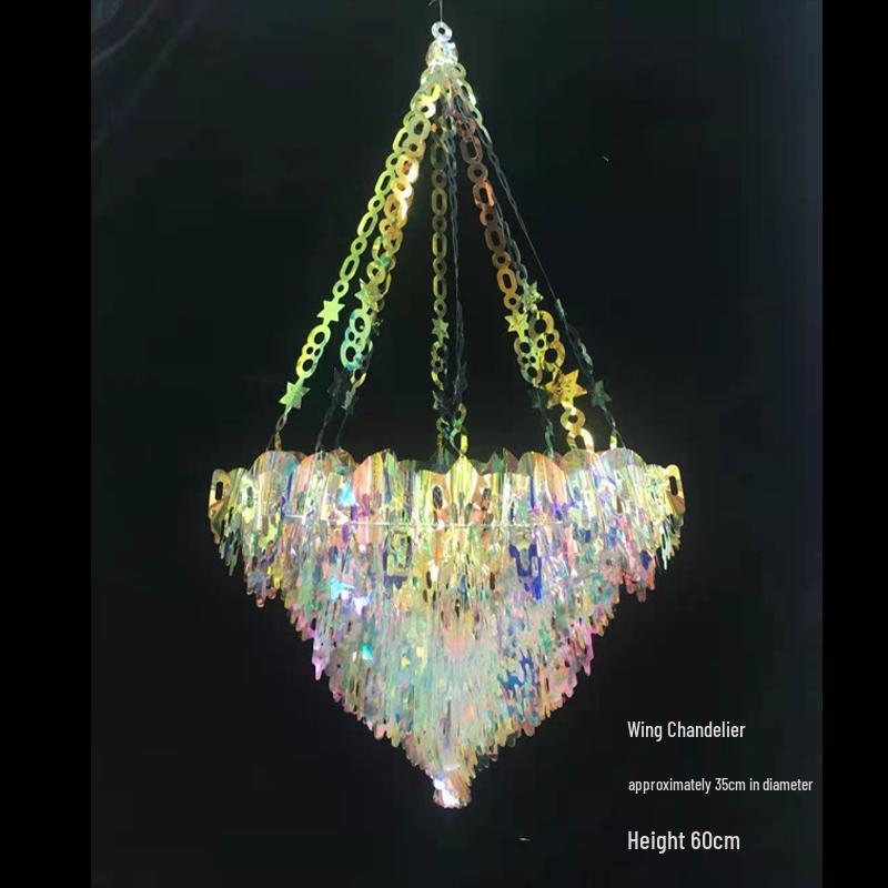 Iridescent Snowflake Honeycomb Ball Ornament - Colorful Christmas & Spring Decoration Prop