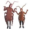 Adult Kids Boys Unisex Funny Family Group Cosplay Carnival Cockroach Costume Animal Jumpsuit Halloween Party Fancy Dress