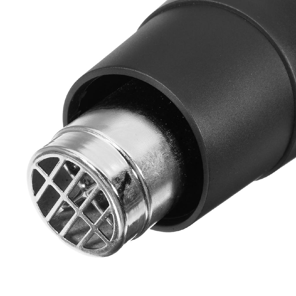 1800 Вт, 60-600 градусов Цельсия, регулируемый промышленный тепловой воздушный пистолет, вентилятор с горячим воздухом, двойной температурный мощный сушильный нагреватель