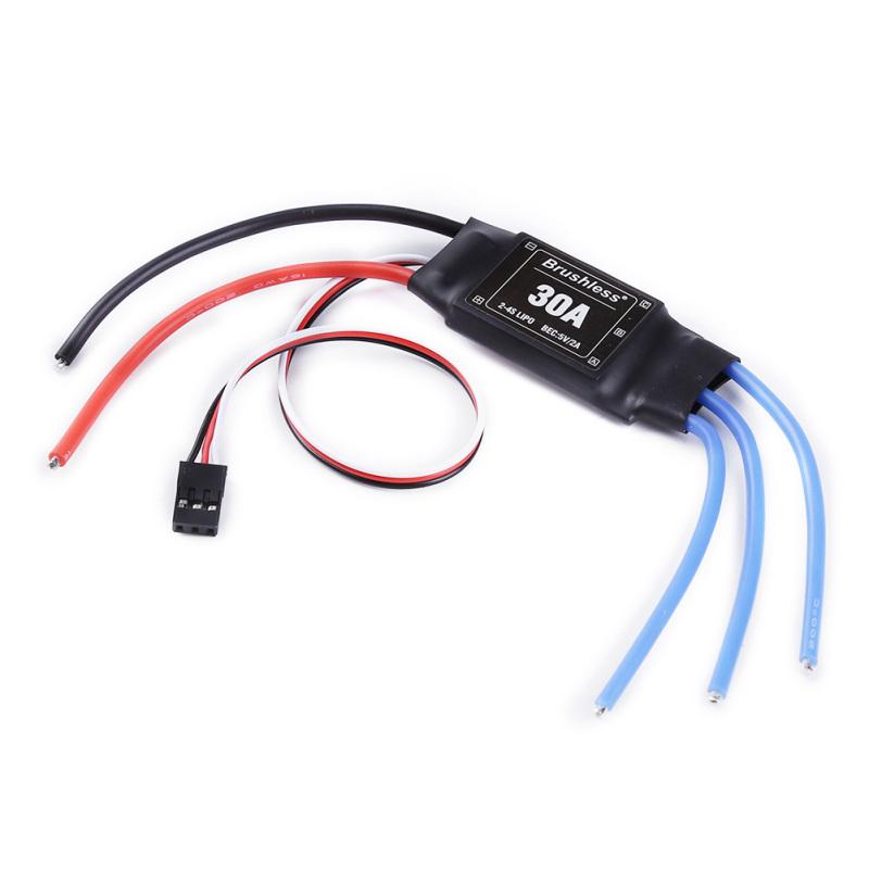 XXD 30A 2-4S ESC Регулятор скорости для бесколлекторного двигателя RC BEC ESC Вертолет T-rex 450 V2 Лодка для FPV