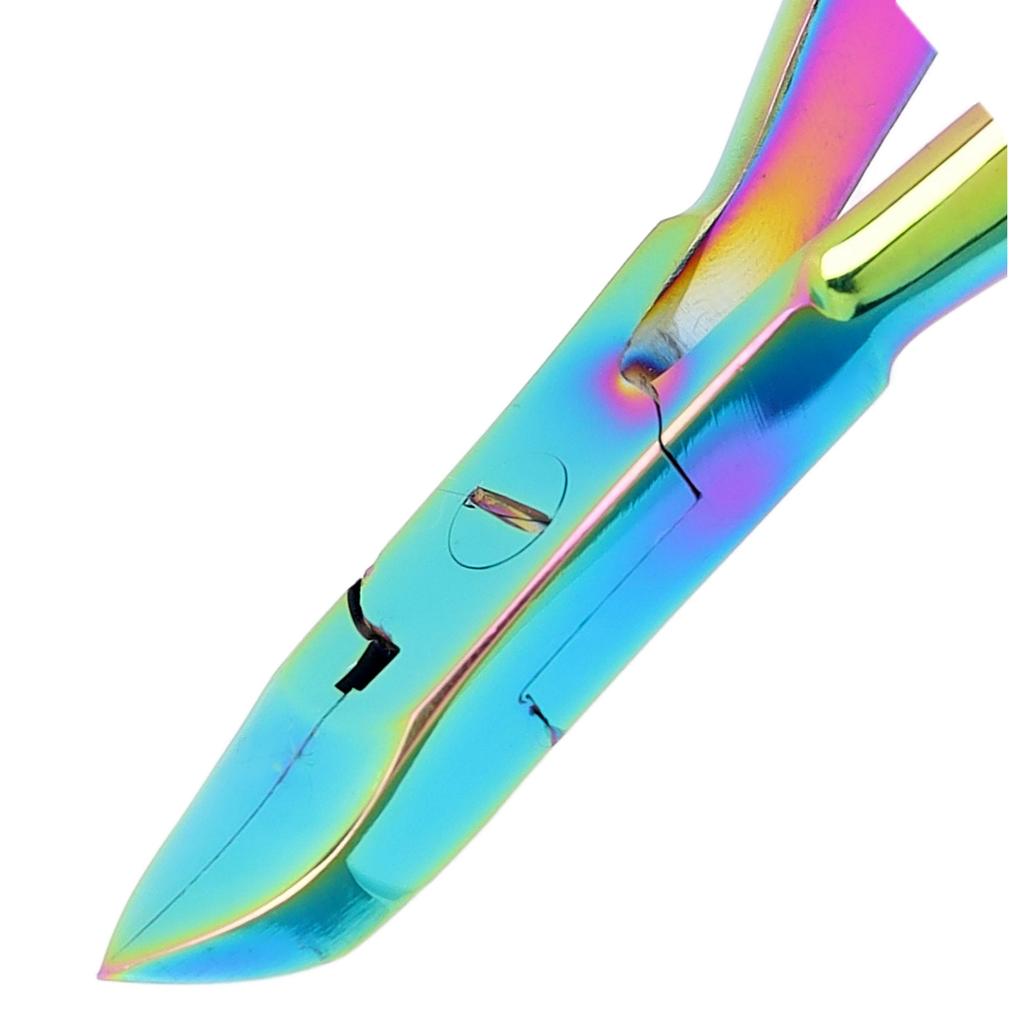 Nippers For Thick Ingrown Nails Cuticle Clippers Scissors Manicure Spa Salon Multicolor