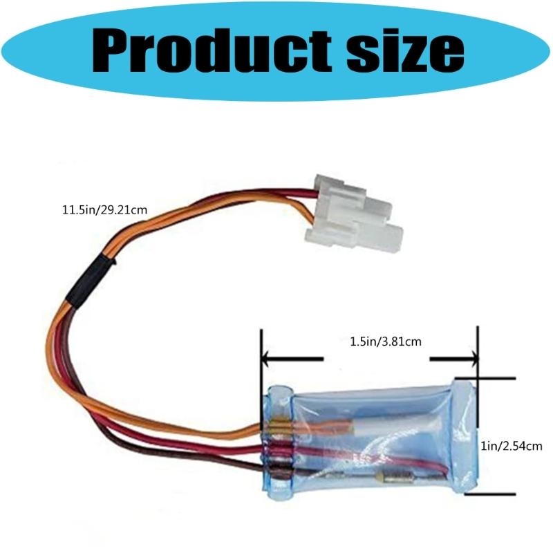 Refrigerator Defrost Control Thermostat For 1268258 6615JB2005A AH3529338 Easy Installation Upgrade Part Enduring