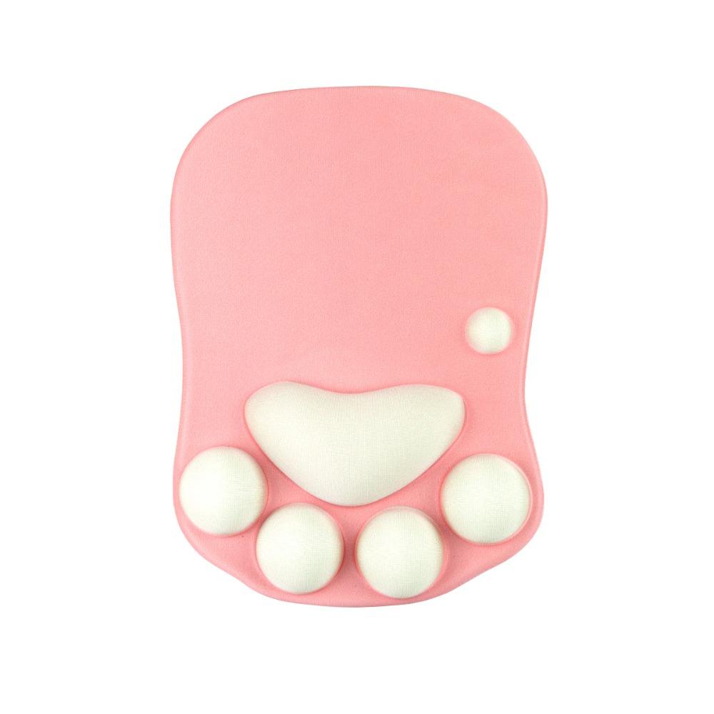 Защита для рук Игровые коврики для мыши Подставка для запястья Подставка для запястья мыши Настольный коврик 3D Коврик для мыши с кошачьей лапкой Офисный стол