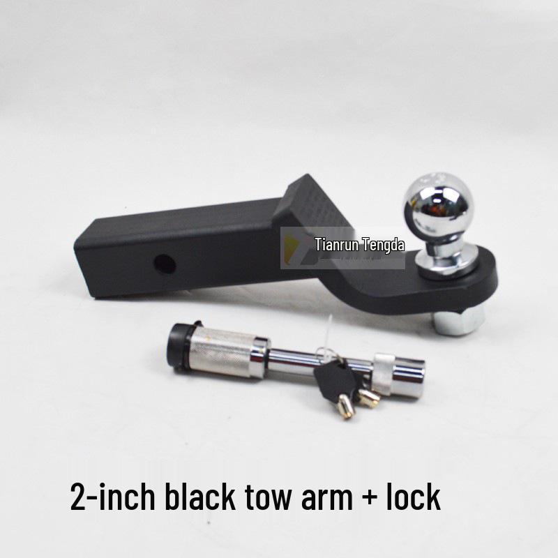 Compatible BYD U8 Trailer Hitch Wiring for Towing RVs, Motorcycles, Boats; Rear Bumper Anti-Collision Hook with Square Hole