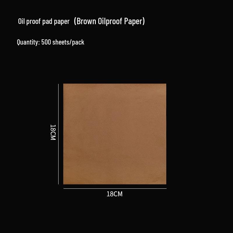 Oil-Proof Food-Grade Baking Paper: English Newspaper Design for Hamburgers and Placemat Use
