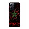 Morocco Flag Soccer Phone Case For Redmi Note 14 15 Pro 5G 13 12 Pro Plus 11 11T 11E 11S 10 Pro 10S 9 9S Cover Cell Clear TPU Ca