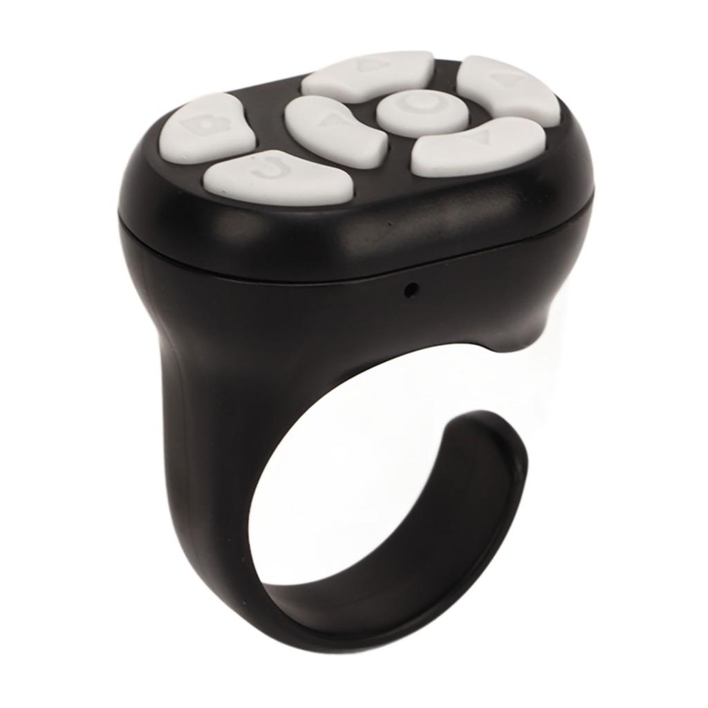 Remote Control Scrolling Ring Bluetooth APP Page Turner Camera Remote Shutter Selfie Button with