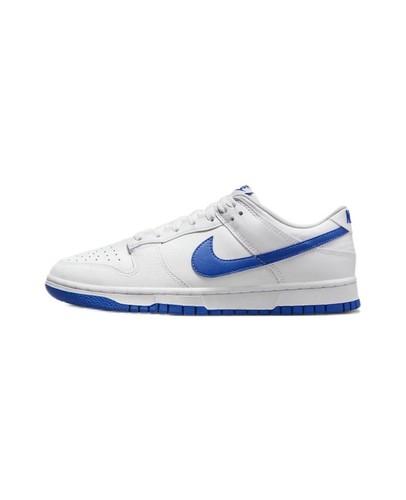 Nike Данк Лоу Белый Hyper Royal DV0831-104