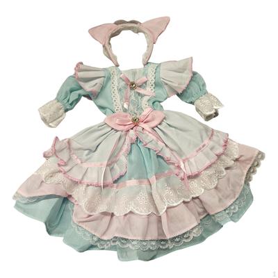 Одежда для куклы BJD 1/3, Совместимая 60 см 24 Модная Стильная Фотореквизит Наряд Принцессы