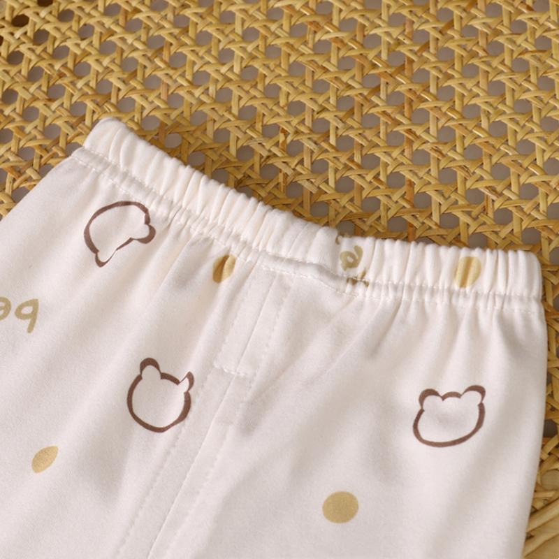 2 шт./компл. Детские осенние теплые пижамные комплекты для малышей, мальчиков и девочек, милые мультяшные топы-футболки с длинным рукавом + брюки, повседневная одежда для сна, нижнее белье