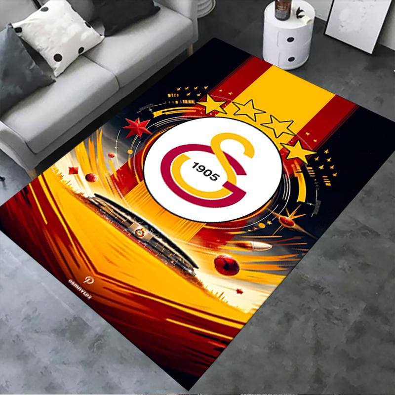 Новый ковер Galatasaray 2025 для гостиной, спальни, дома, дивана, детская игровая, нескользящий напольный коврик 56