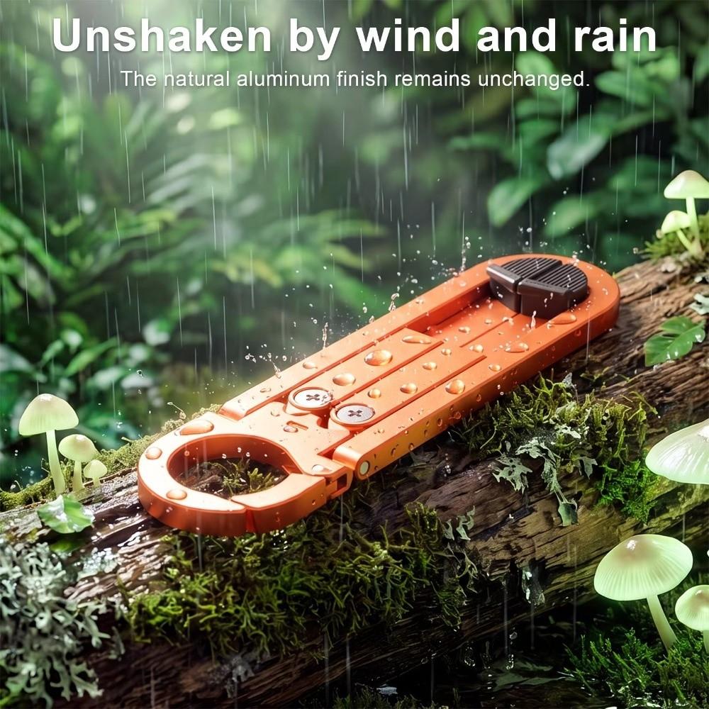 Non-Slip Keychain Phone Holder Aluminum Alloy Mini Phone Stand Desktop Tablet Mount Home Office