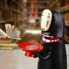 No Face Man Piggy Bank Cartoon Faceless Man Swallowing Coin Storage Container Electric Money Saving Box Decoration Anime Fans Gift