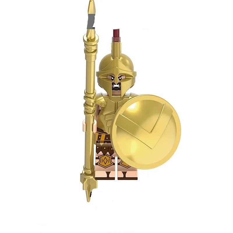 Средневековый рыцарь Детские строительные блоки Минифигурка Игрушка