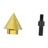 Diamond Beveling Chamfer Bit Adapter Bits Countersink Drill Cone Tile Hole Opener