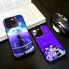 N-Новый G-Игра O-Omori-RI Чехол для телефона Для iPhone17,16,15,14,13,12,11 Plus,Pro Max Черный Конфетный серебристый чехол для телефона