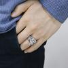Men's Retro Zodiac Dog Open Ring Animal Ring Retro Ring Men's Animal