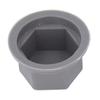 50PCS Hex Screw Bolt Covers Waterproof Dustproof Hexagonal Screw Protective Caps Silicone Screw