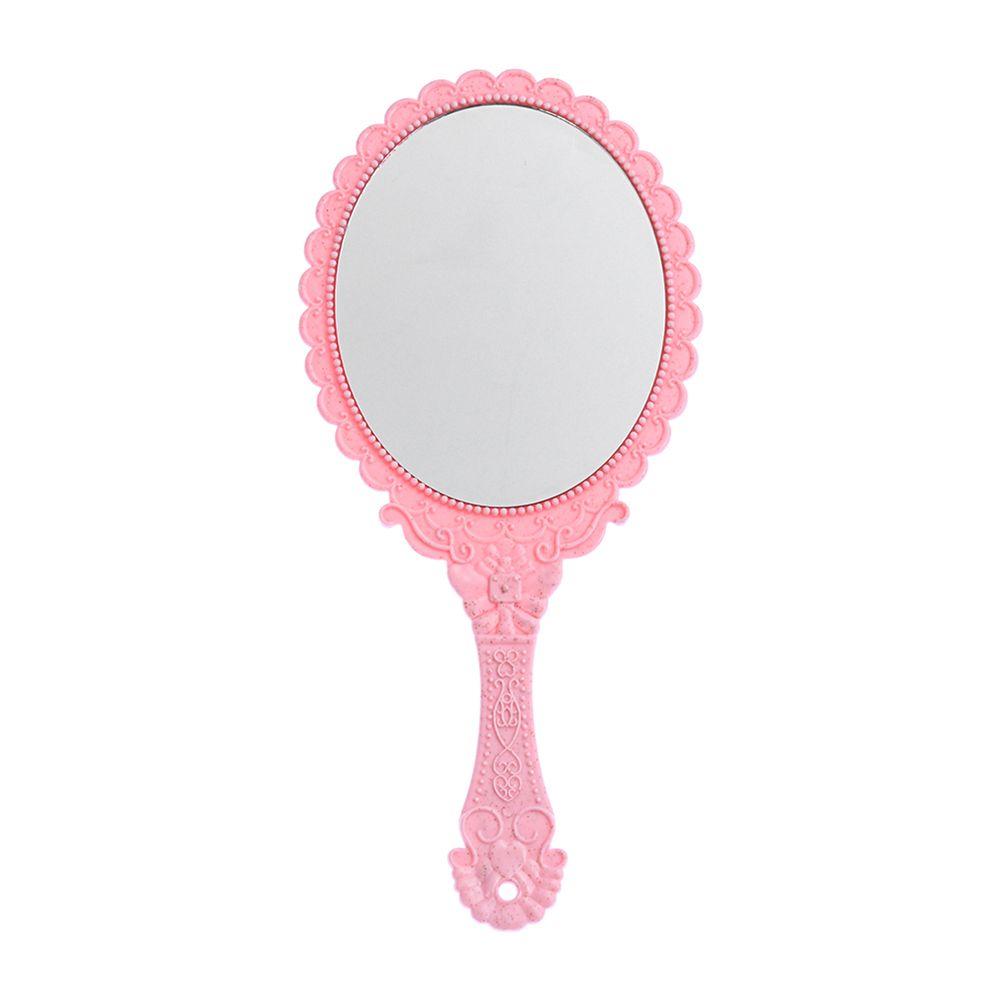 New Hot Makeup Mirrors Dresser Mirror Vintage Oval-Shape Handheld Mirror Vanity Mirror