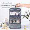 Мужская дорожная косметичка большой вместимости с разделением на сухое и мокрое