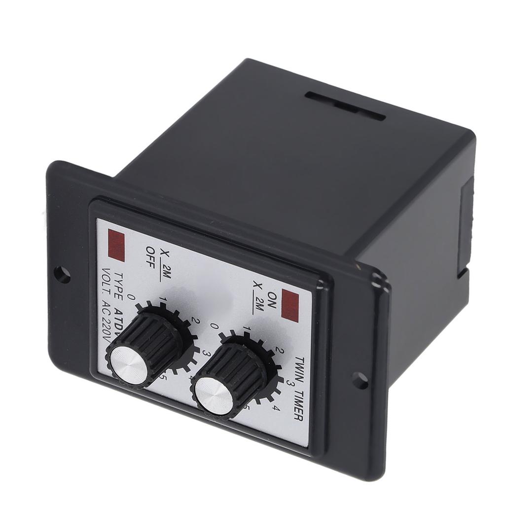 12м Двойное реле времени Антипомеховая медная катушка Серебряный контакт Реле задержки времени AC220V